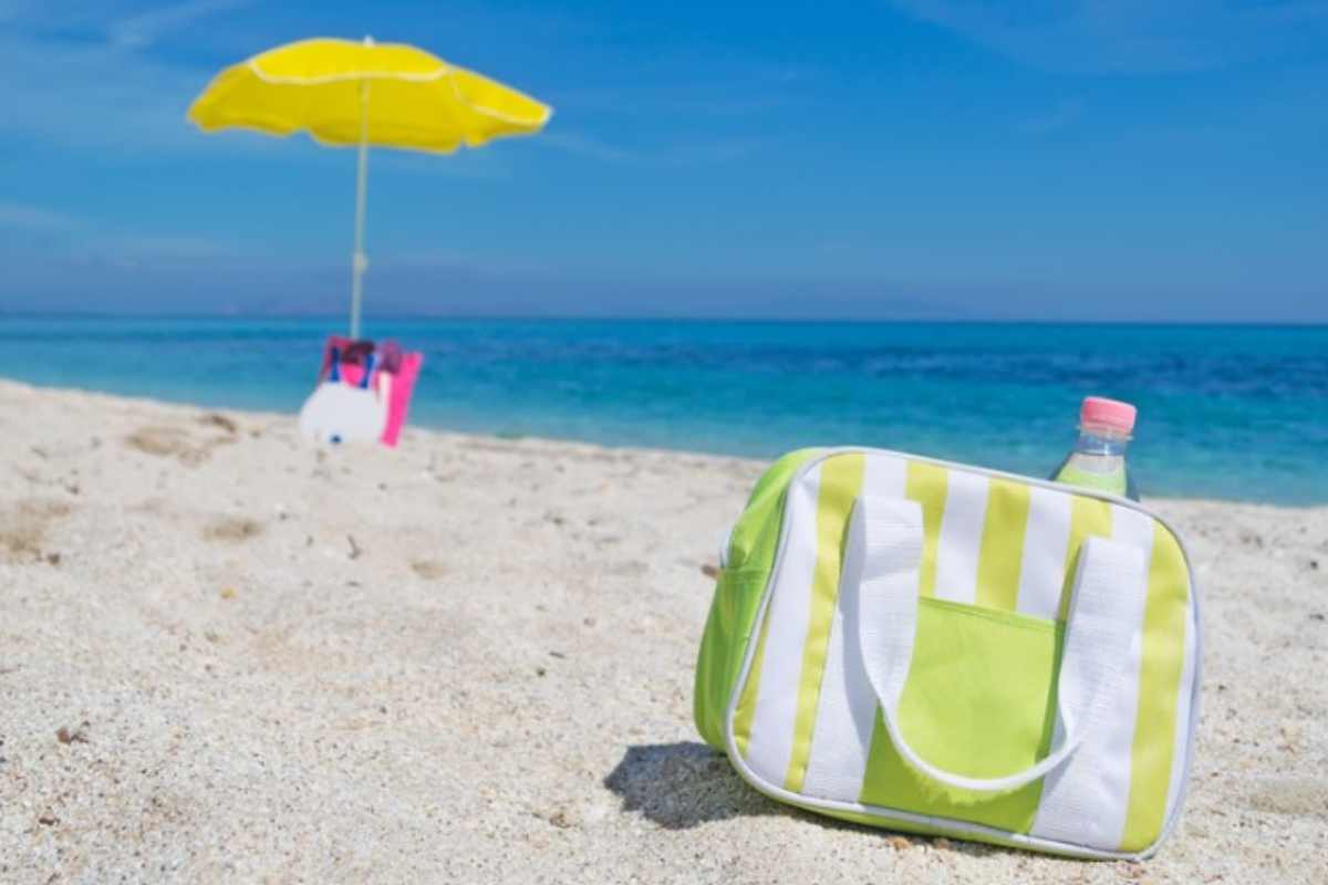 Borsa termica a mare