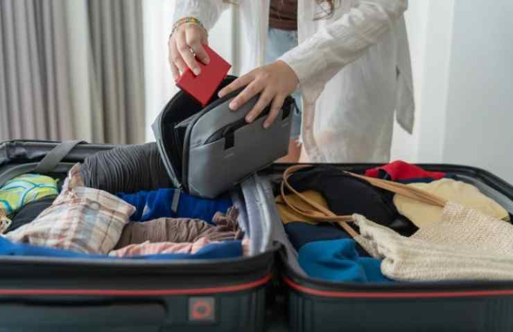 Preparare la valigia