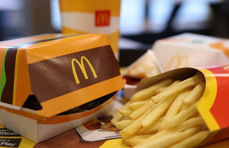patatine e panino mcdonald's