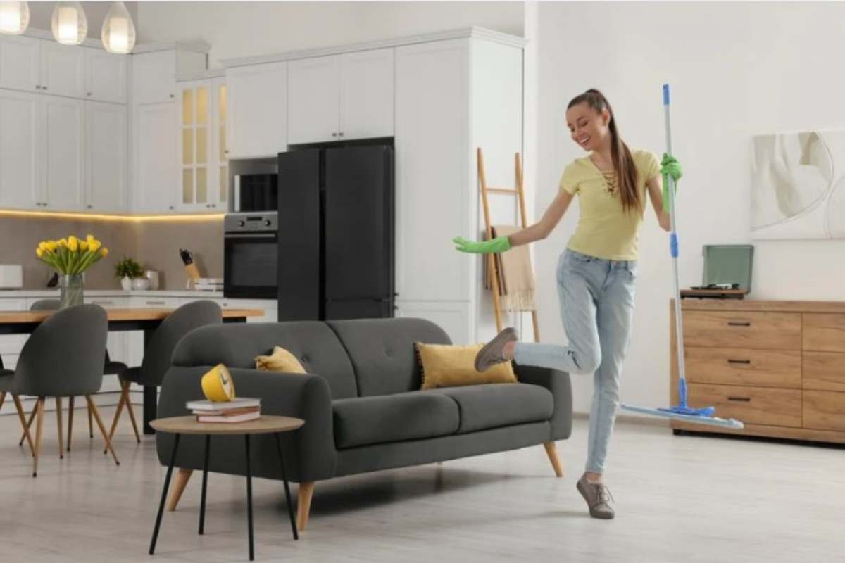 Casa in ordine per la partenza