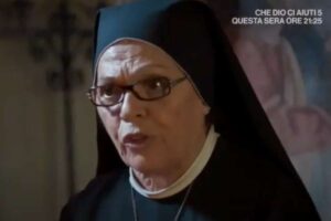 valeria fabrizi vestita da suora