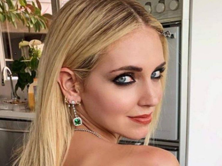 scatto della ferragni sui social