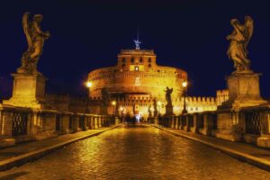 castel sant'angelo notte