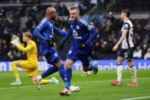jamie vardy esulta