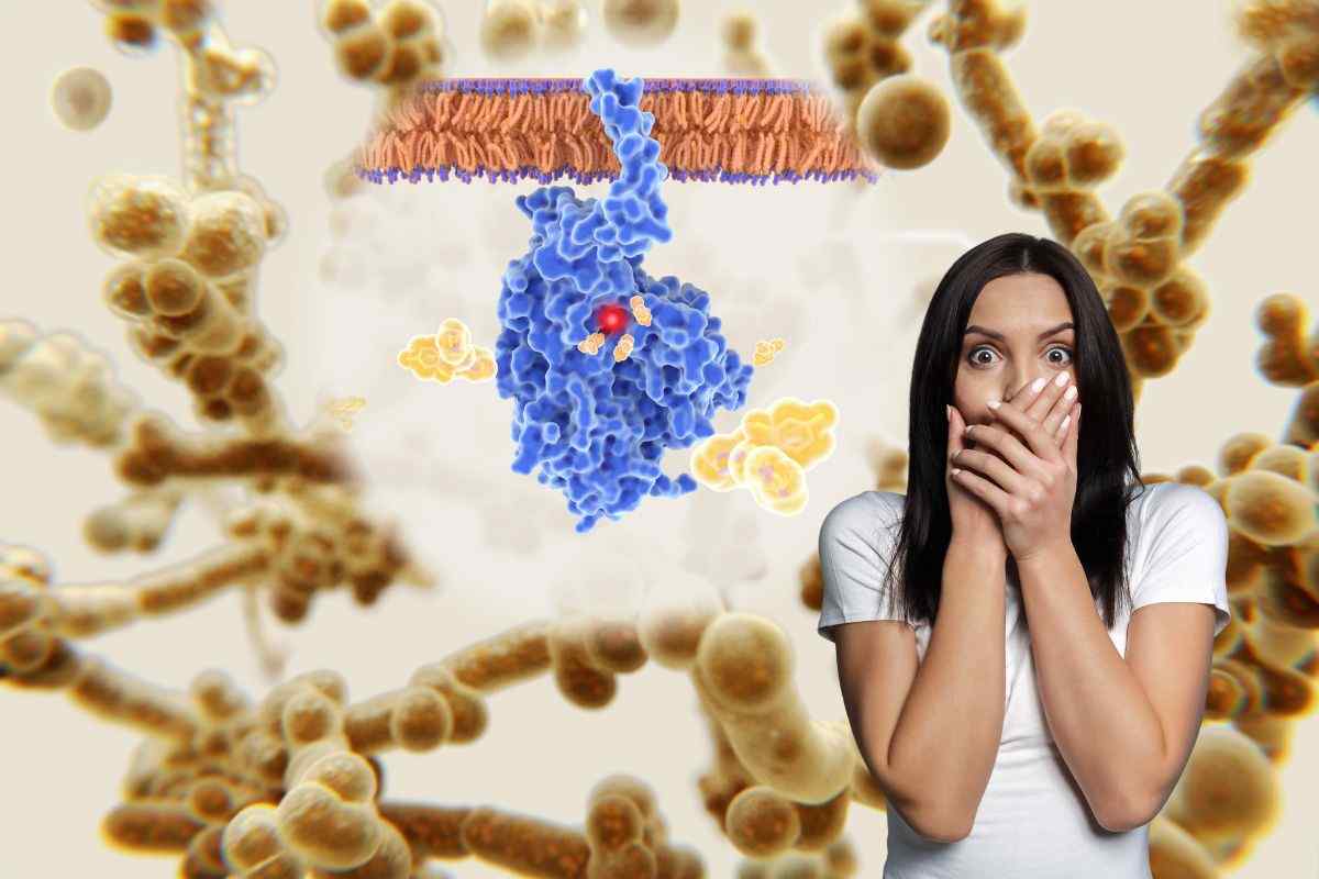 Donna spaventata per un fungo killer