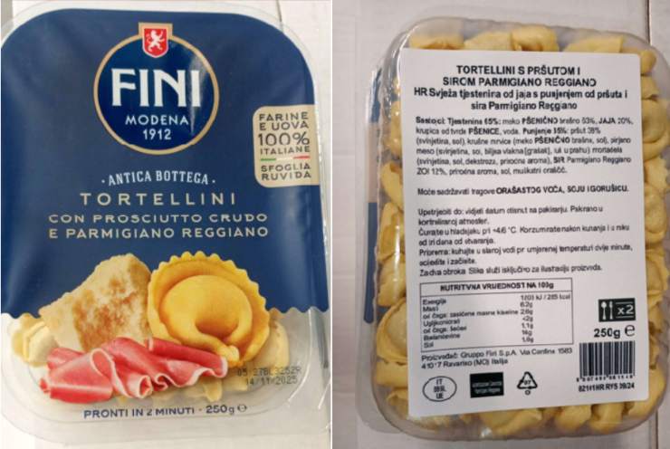 tortelli fini confezione