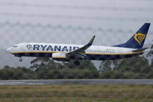 Aereo Ryanair in partenza