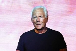 morte giorgio armani