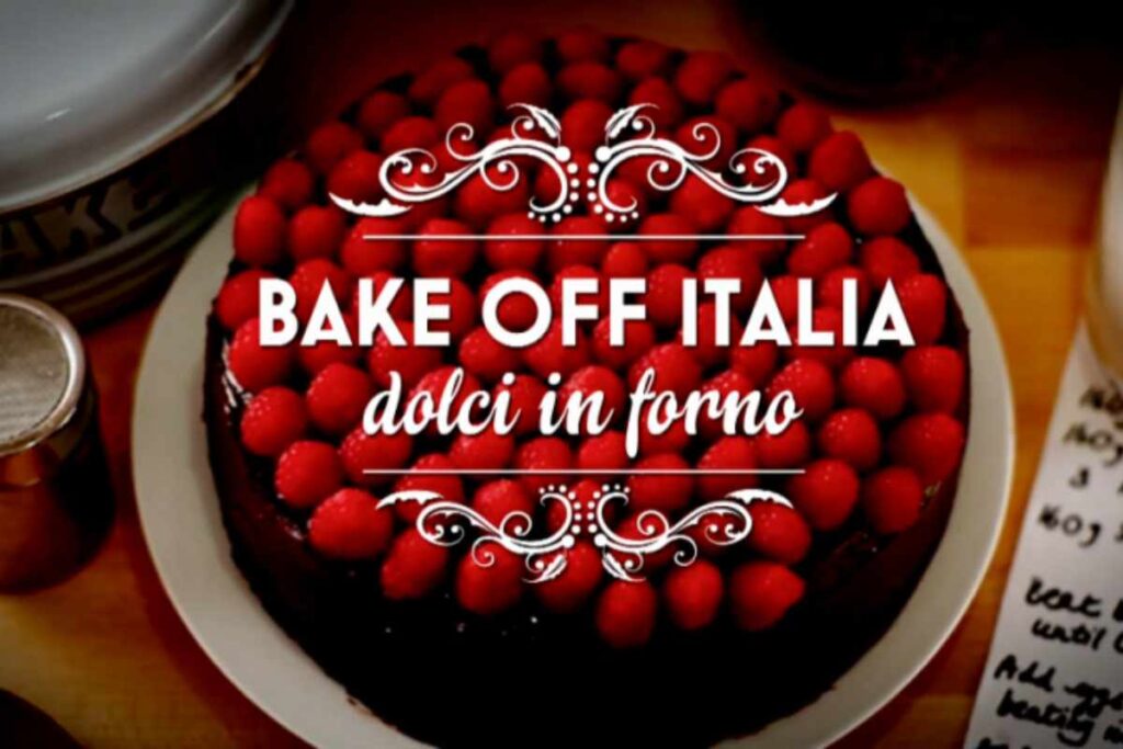 torta con scritto bake off italia