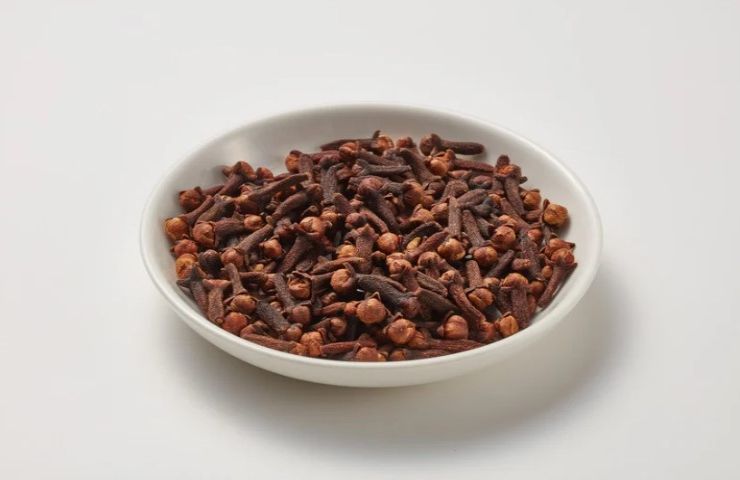 chiodi di garofano in una ciotola
