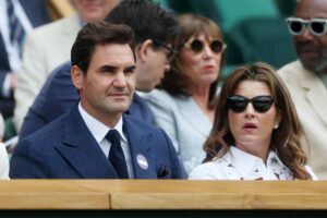 federer in tribuna