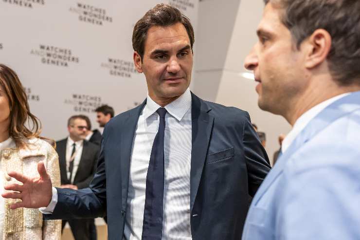 federer la statua di cera