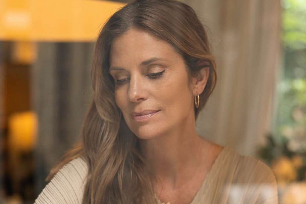 filippa lagerback colta in un momento
