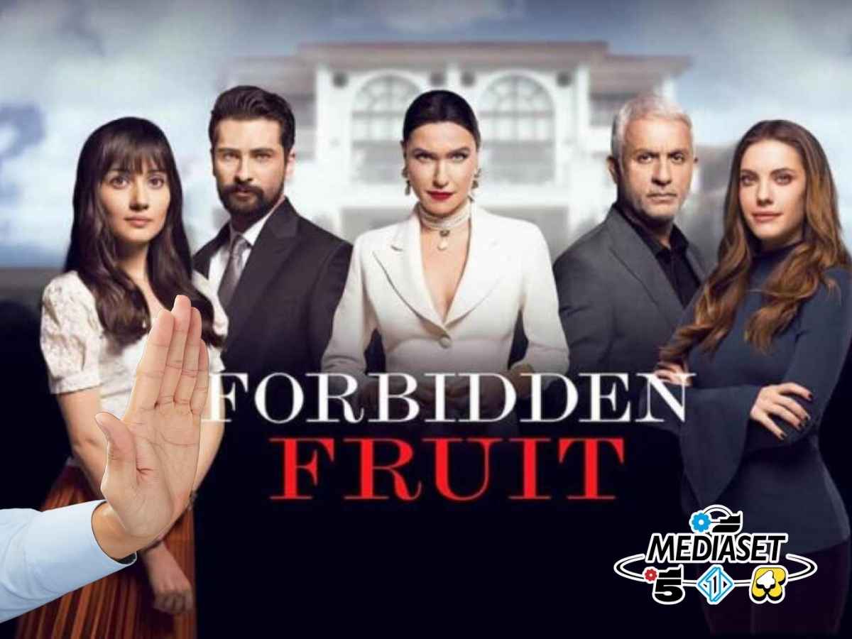 Mediaset novità palinsesto: arriva lo stop per Forbidden Fruit