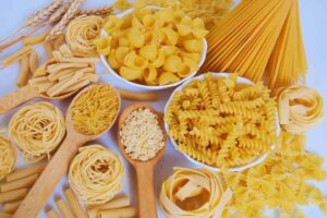 diversi tipi di pasta