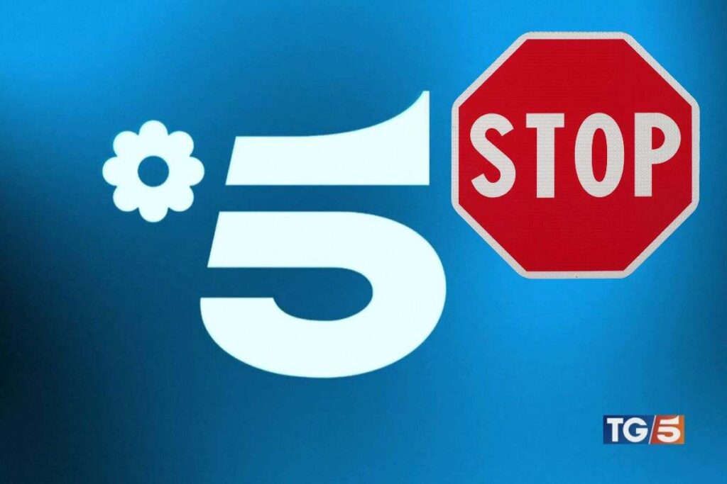 segnale canale 5 e di stop