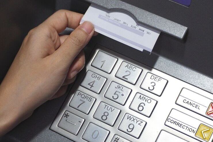 Stampa ricevuta bancomat 