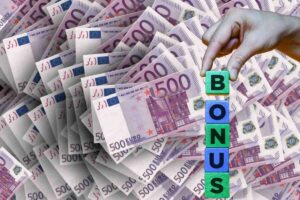 Banconote 500 euro, scritta bonus