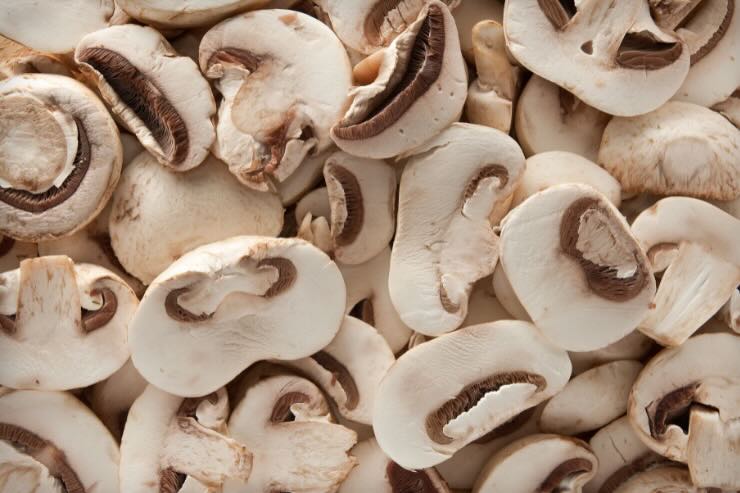 funghi tagliati