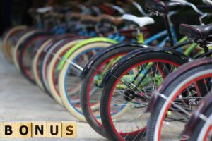bici e scritta bonus