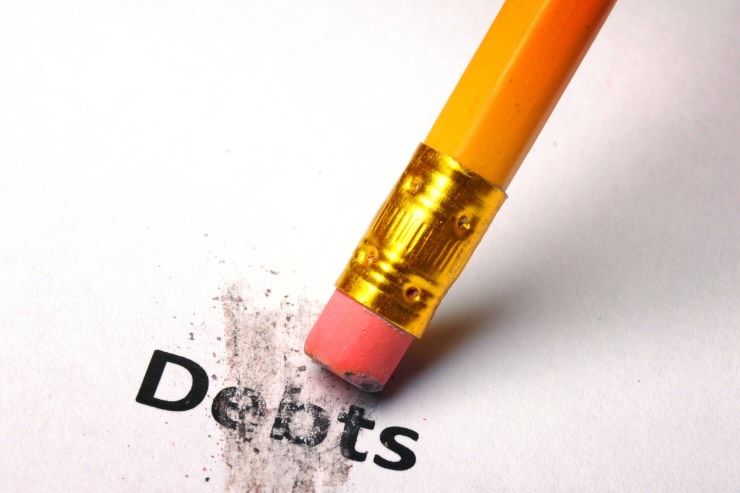 matita che cancella debts