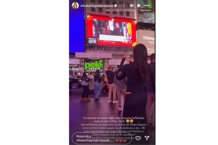 ig story di elisabetta gregoraci