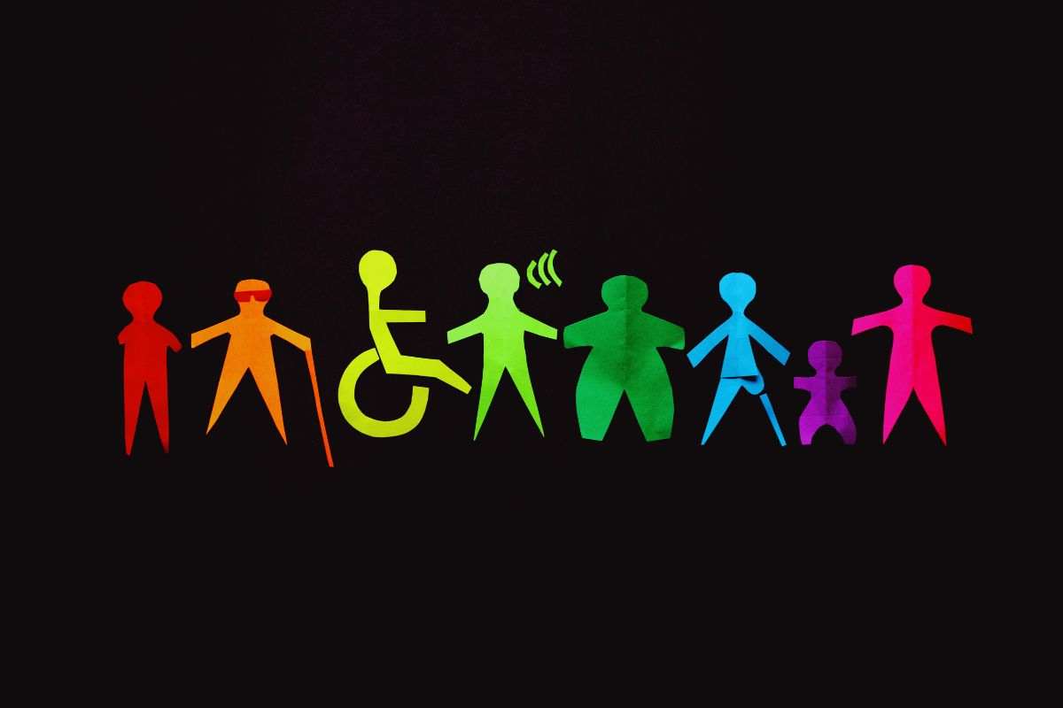 disegni per le tipologie di disabilità