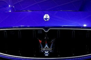 parte anteriore maserati