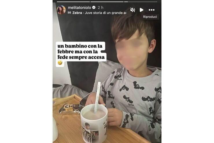 ig story di melita toniolo 
