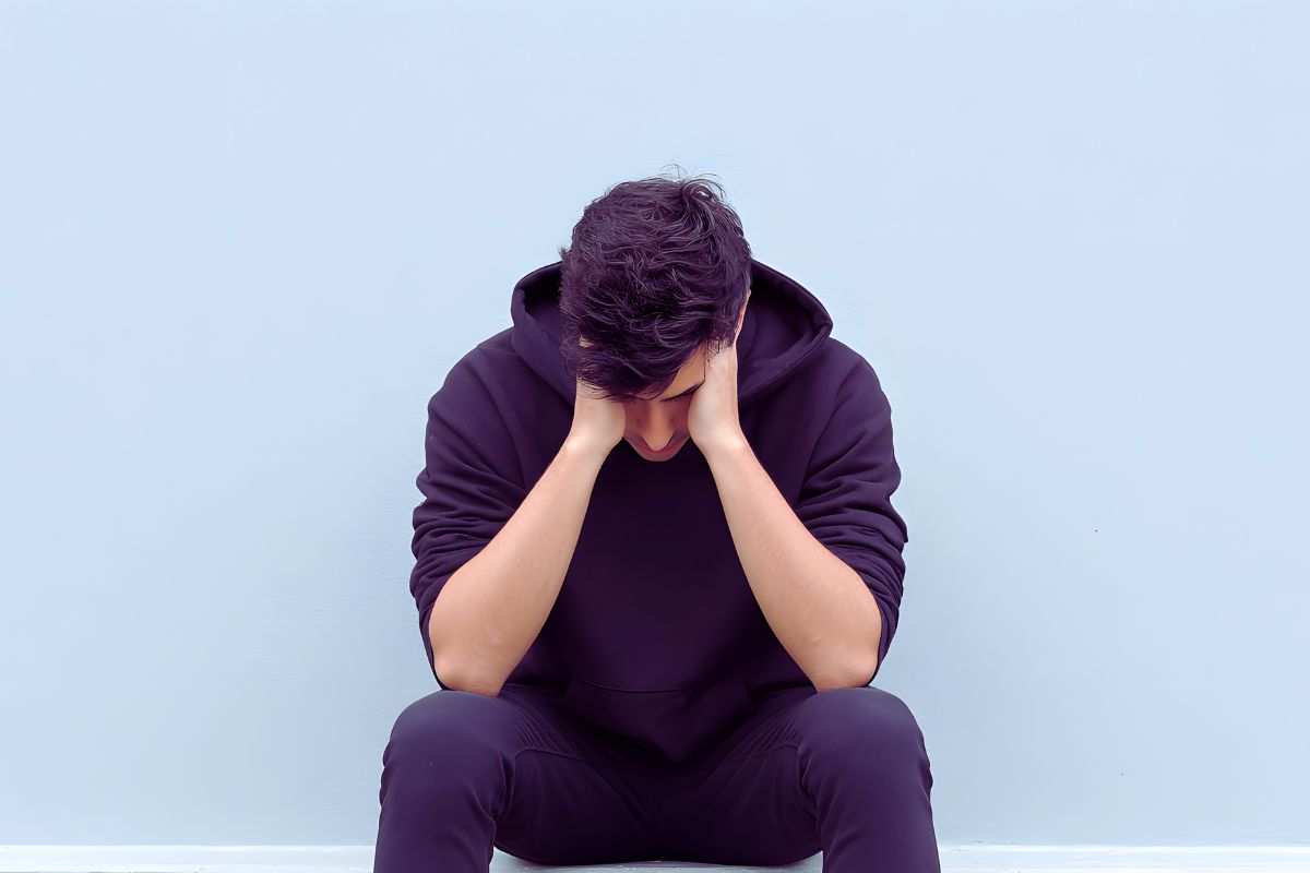 ragazzo disperato