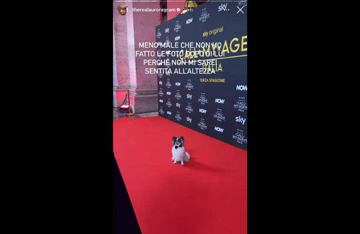 ig story ramazzotti aurora