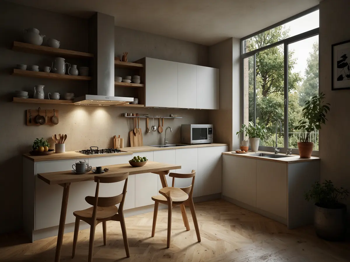 Trasformare lo Spazio: 10 Progetti di Cucine Piccole che Sembrano Grandi