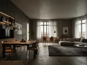 La Rinascita di uno Spazio: la Trasformazione di un Appartamento Moderno ad Opera dello Studio Design Milano